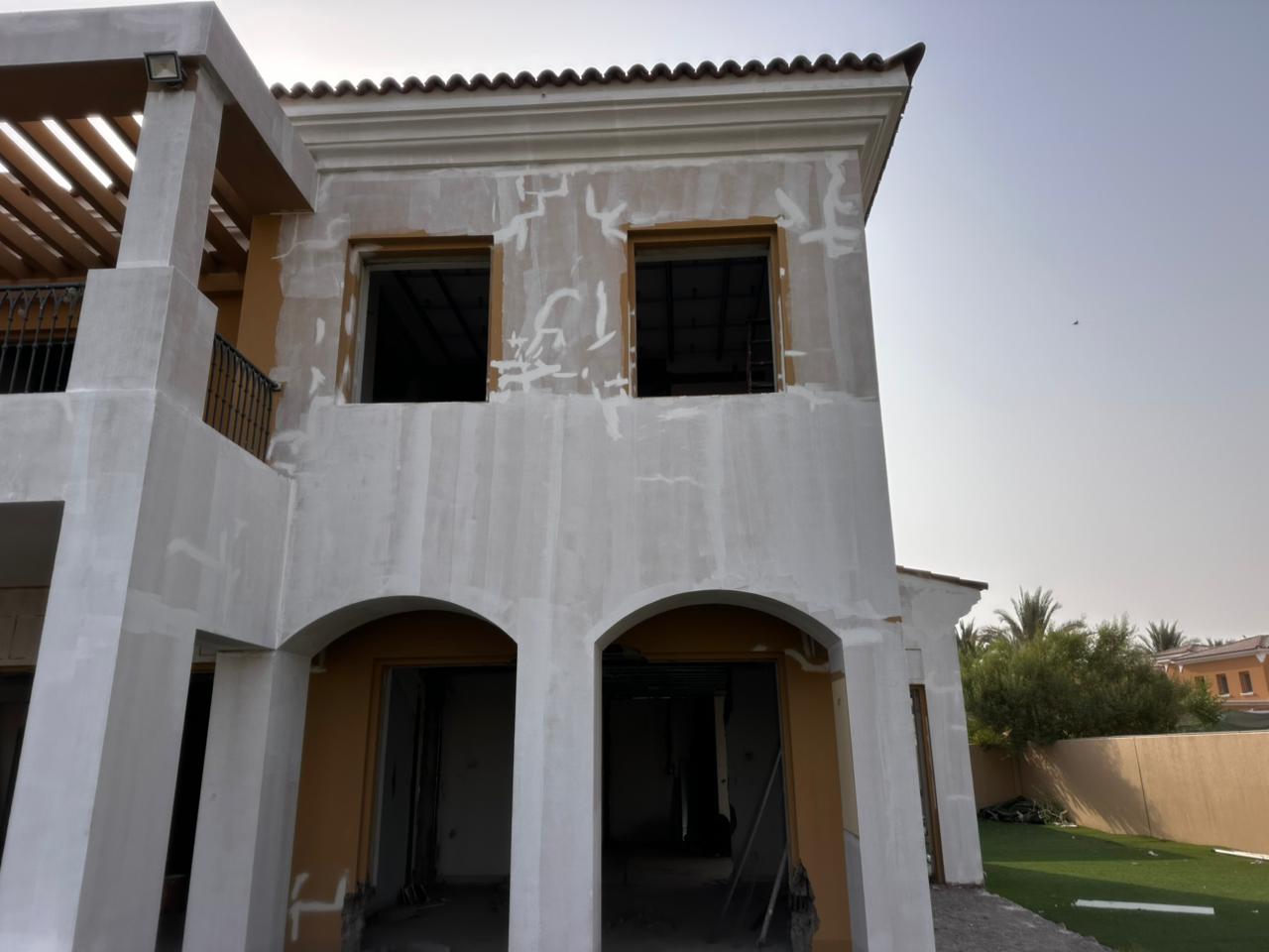 Completed exterior timber feature by Rapid Home